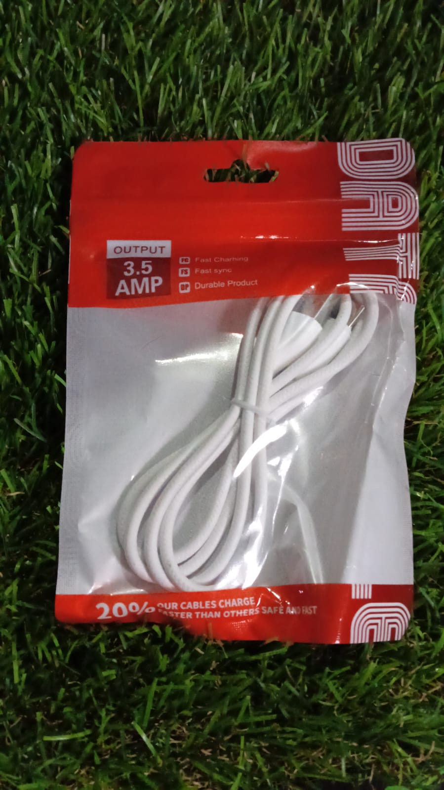 Type C data cable with 3.5 Amp Fast Charging Cable (900 MM / 1 Pc) Type C data cable with 3.5 Amp Fast Charging Cable (900 MM / 1 Pc)